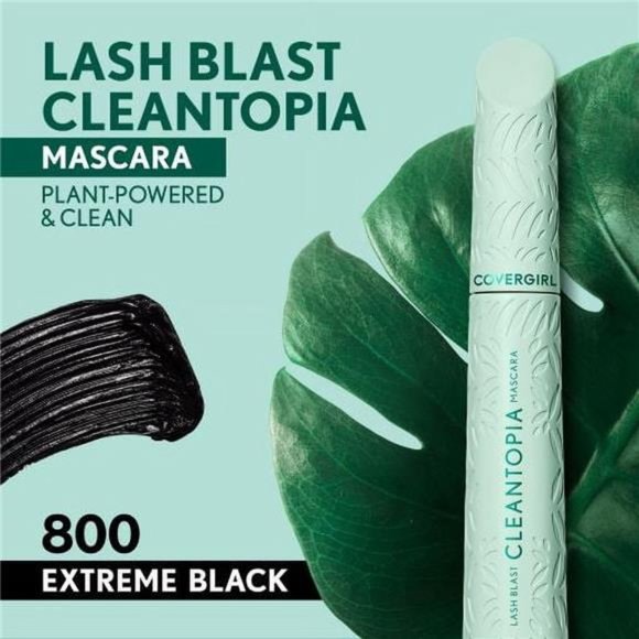COVERGIRL Lash Blast Cleantopia Mascara, 800 Extreme Black, 0.32 fl oz - Picture 7 of 15